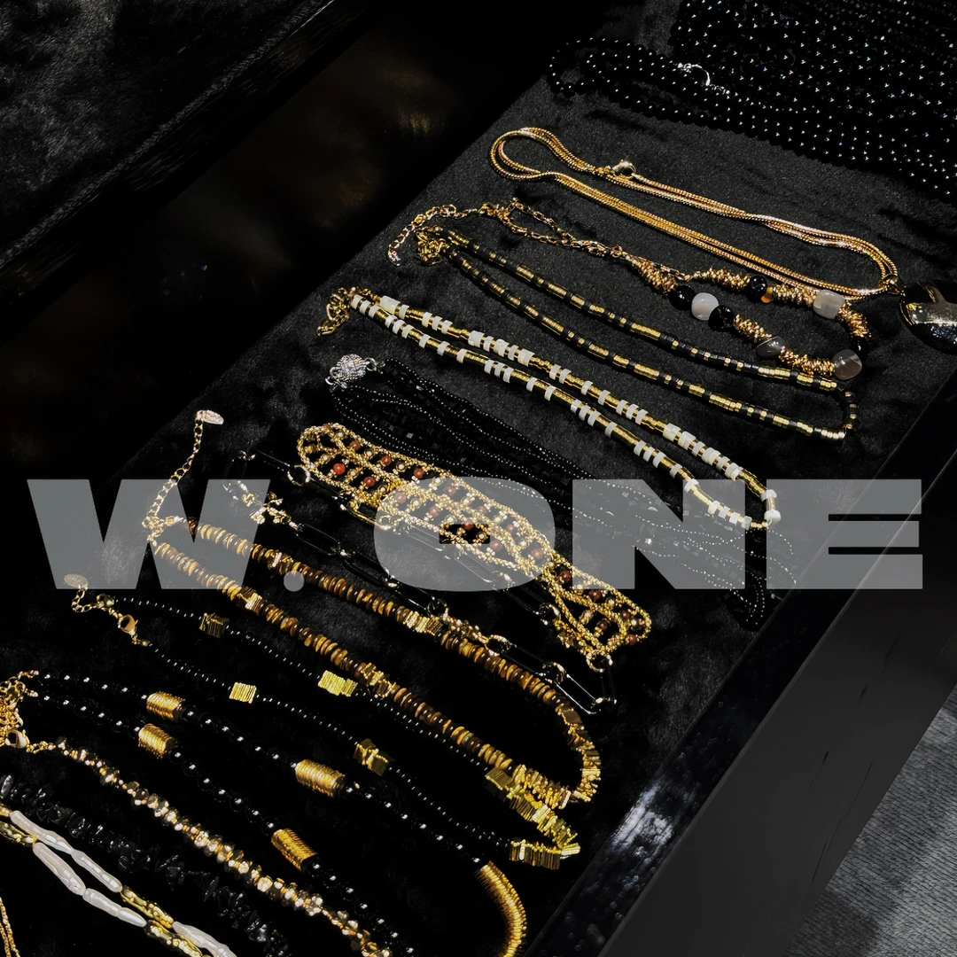 铜合金莫桑石项链 【W ONE】清清！项链