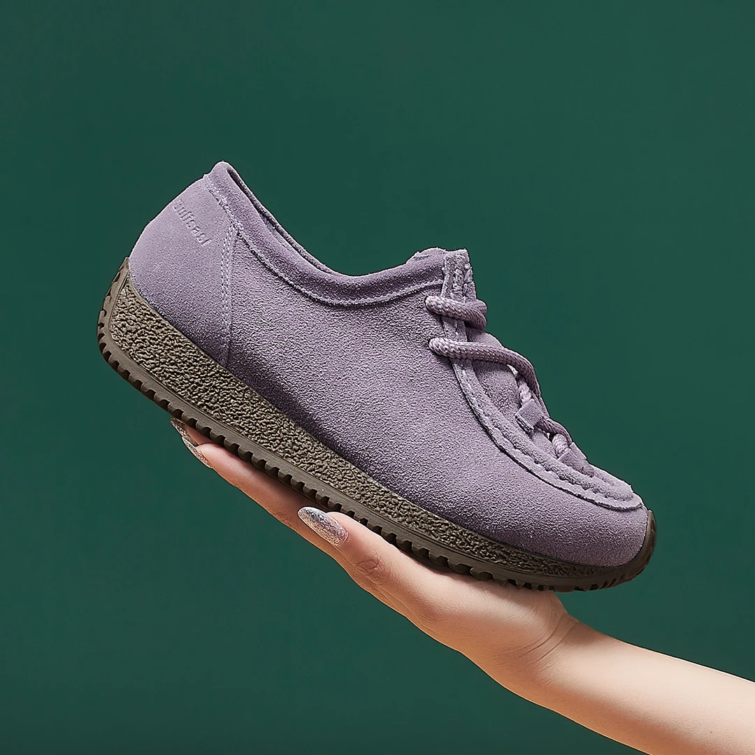 | 与君离别意 |  3公分 袋鼠鞋 阿甘鞋 软底软面舒适女鞋 660