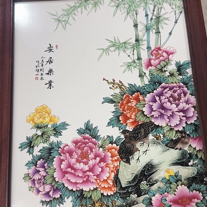 摆件瓷板画瓷板画