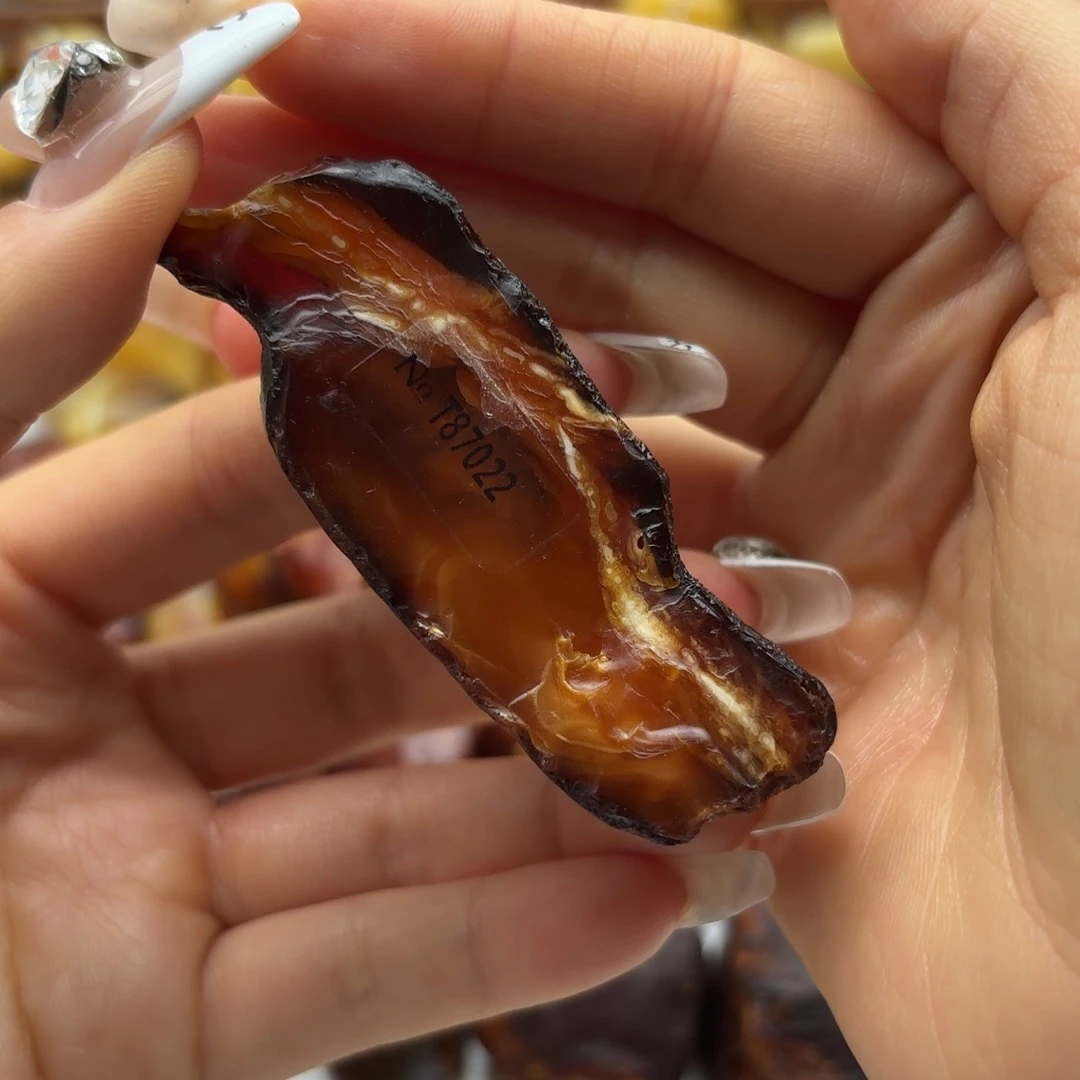 小***汁定制琥珀未镶嵌不退不换