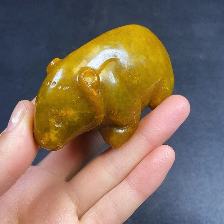 白玉菩提把件精选