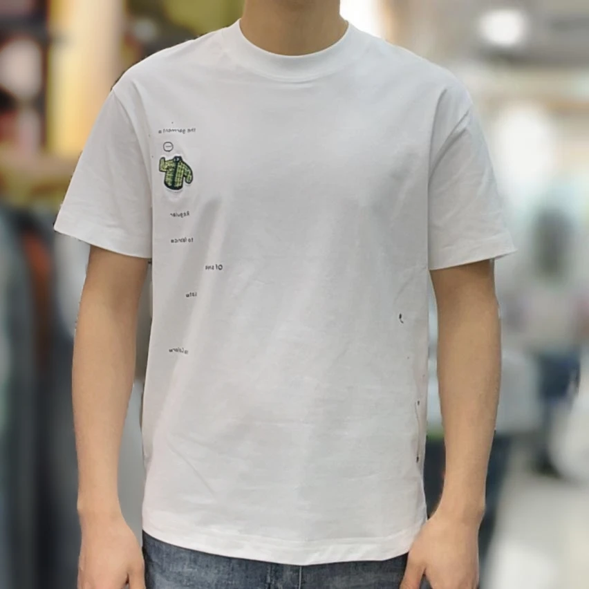 1385男士圆领短袖T恤时尚潮版