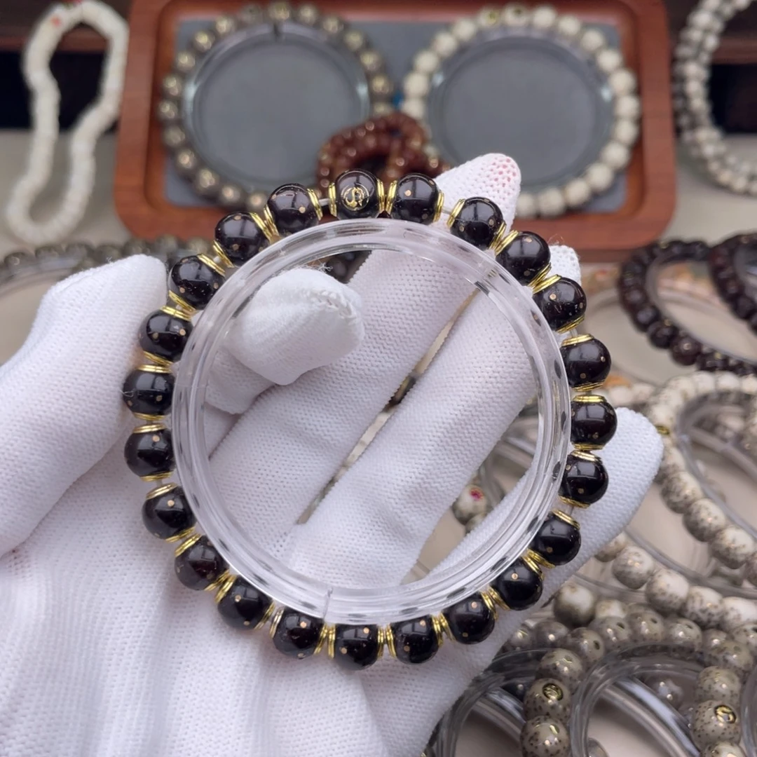 星月菩提手串圆珠椰蒂