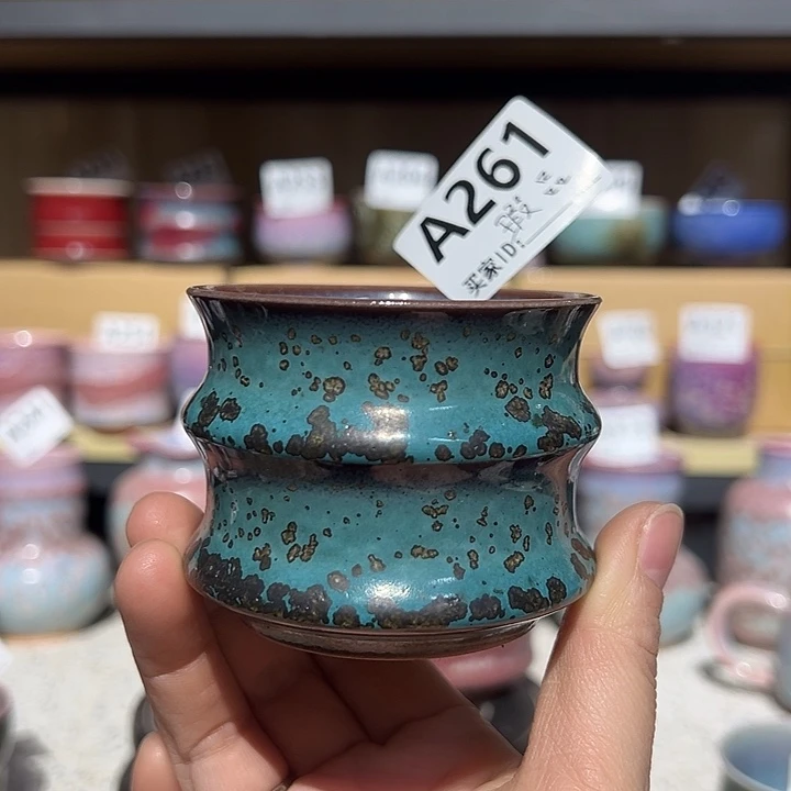 钧瓷瓶子钧瓷杯子