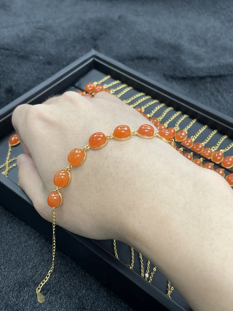 【小耿珠宝】南红玛瑙手链d（多样性发其一）