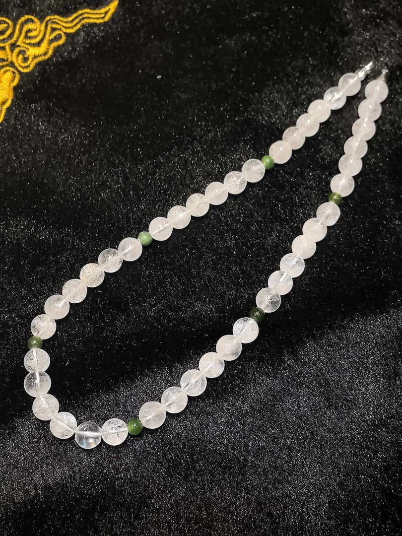 【颜会长甄选】白水晶项链 DL-107 多样性发一件