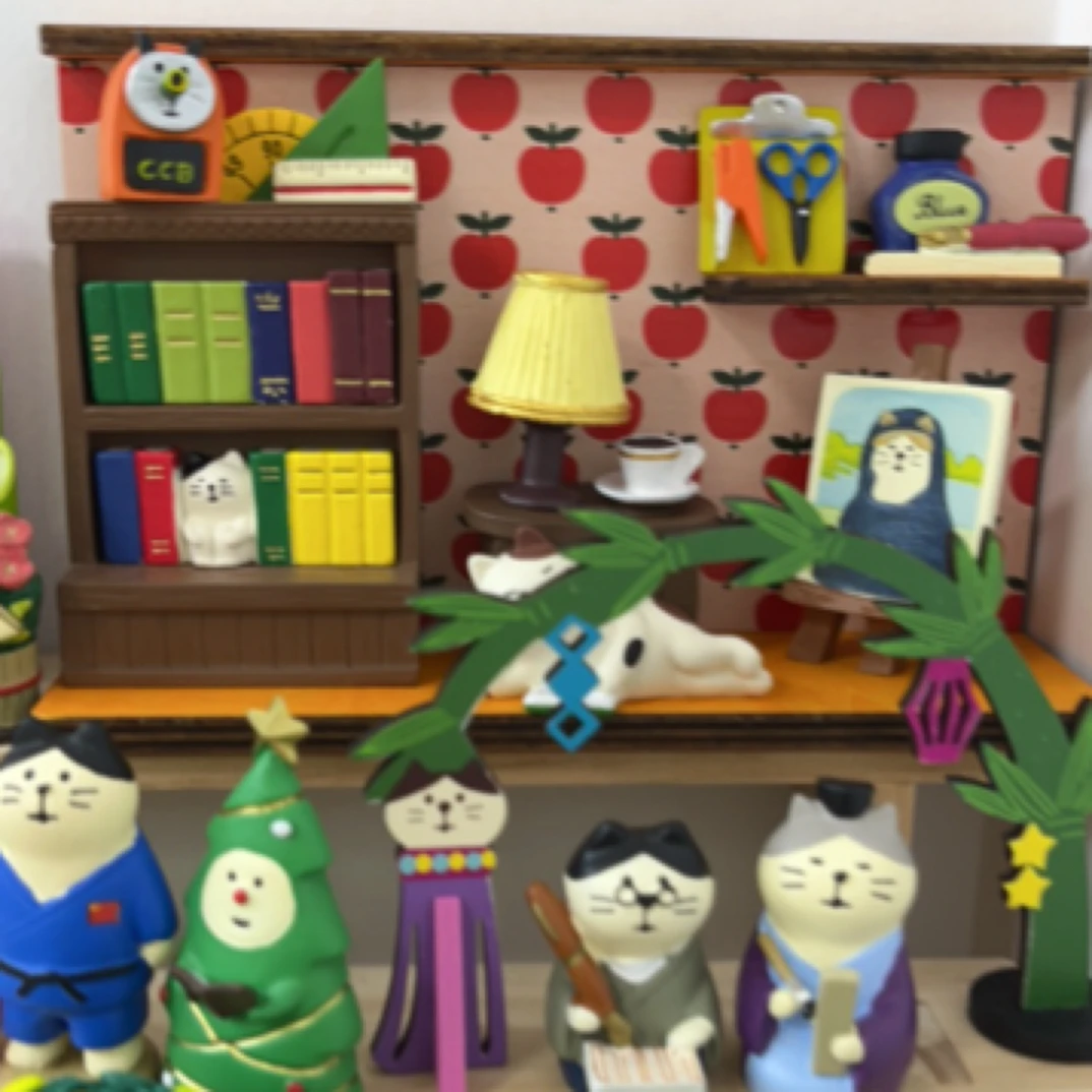 日式猫家居树脂装饰品补米链接