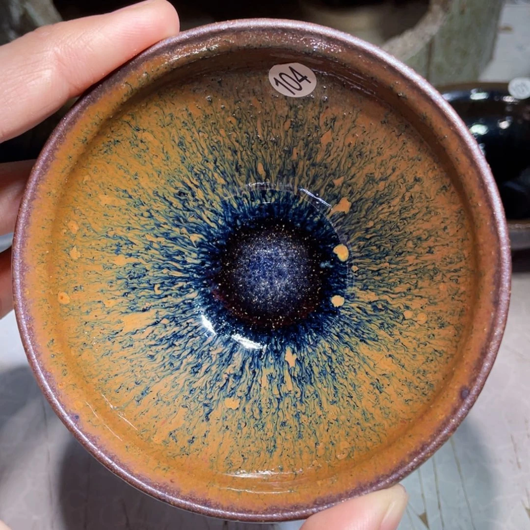 茶盏龙窑柴烧建盏104