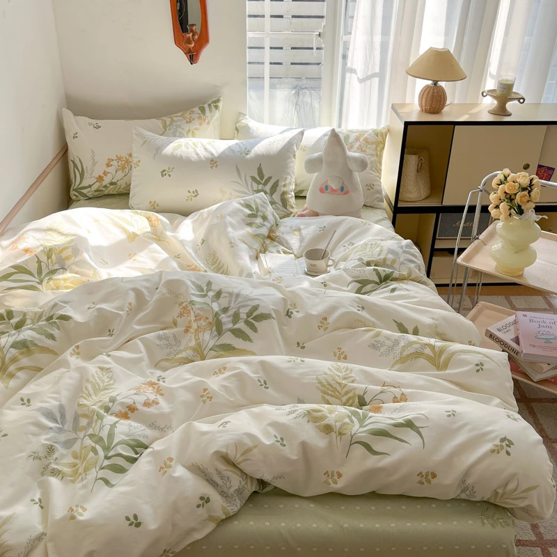 【春序】100%全棉斜纹印花款四件套