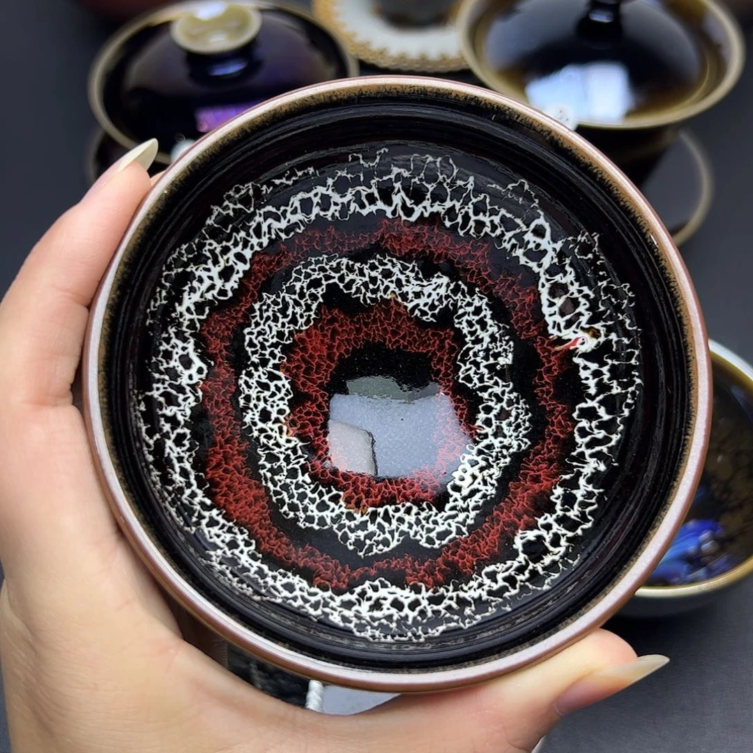 茶盏建窑建盏主人杯
