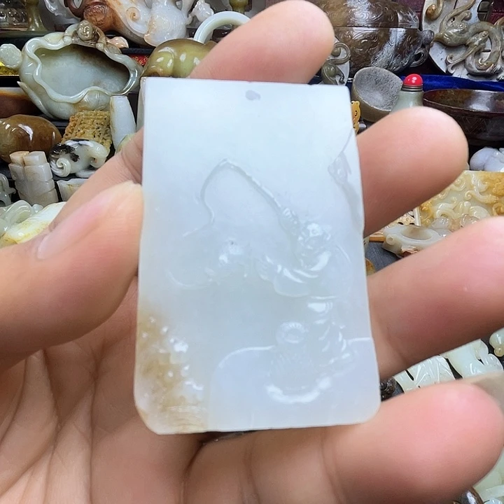 颈饰未镶嵌和田玉