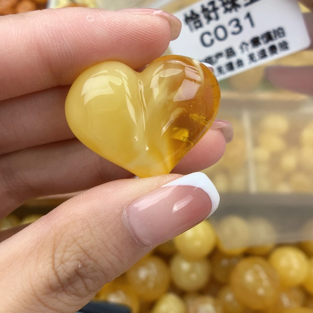 琥珀未镶嵌珠宝奇石微粉