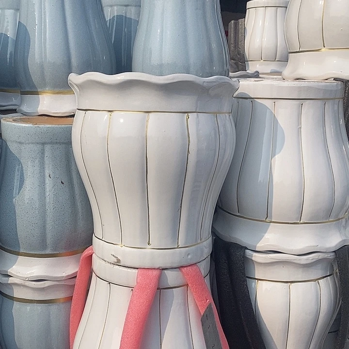 花口白南瓜大号口32高36福利