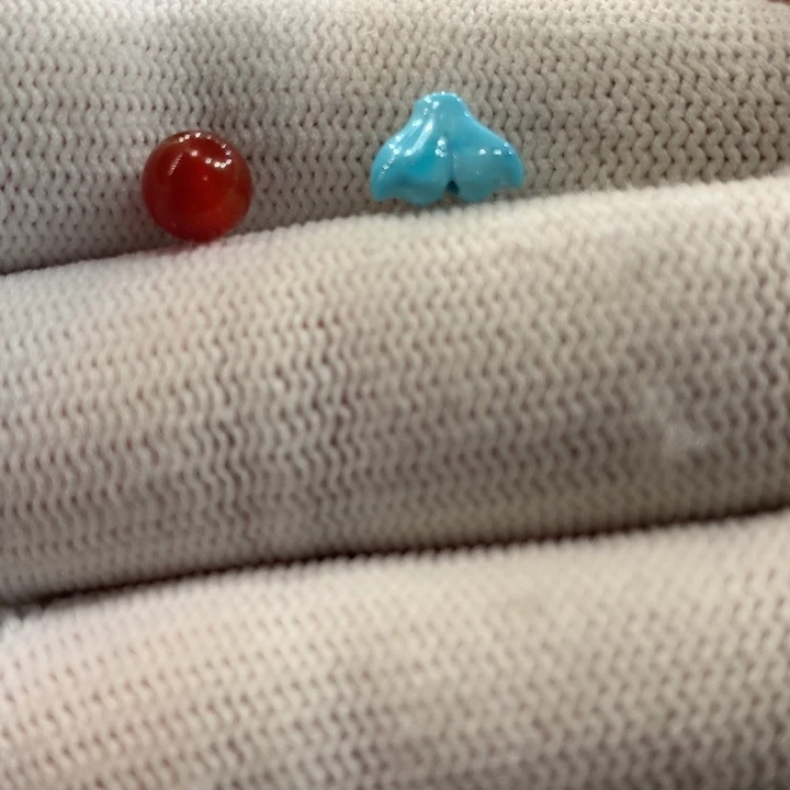 南红玛瑙未镶嵌珠宝半成品