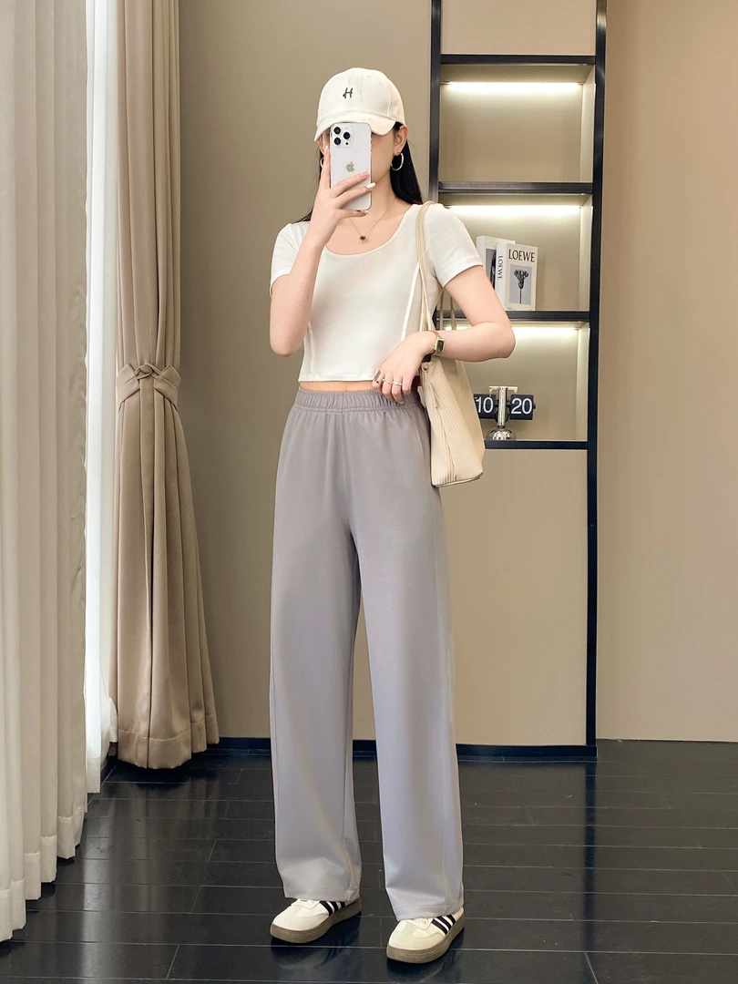25990新款透氧漫旅莫代尔香蕉裤休闲百搭宽松薄款女裤