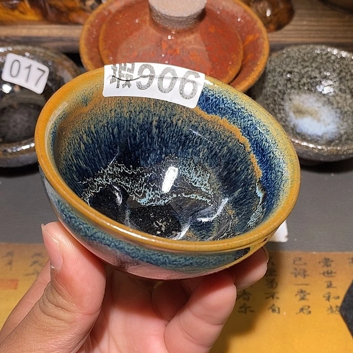 茶盏微瑕建盏主人杯子