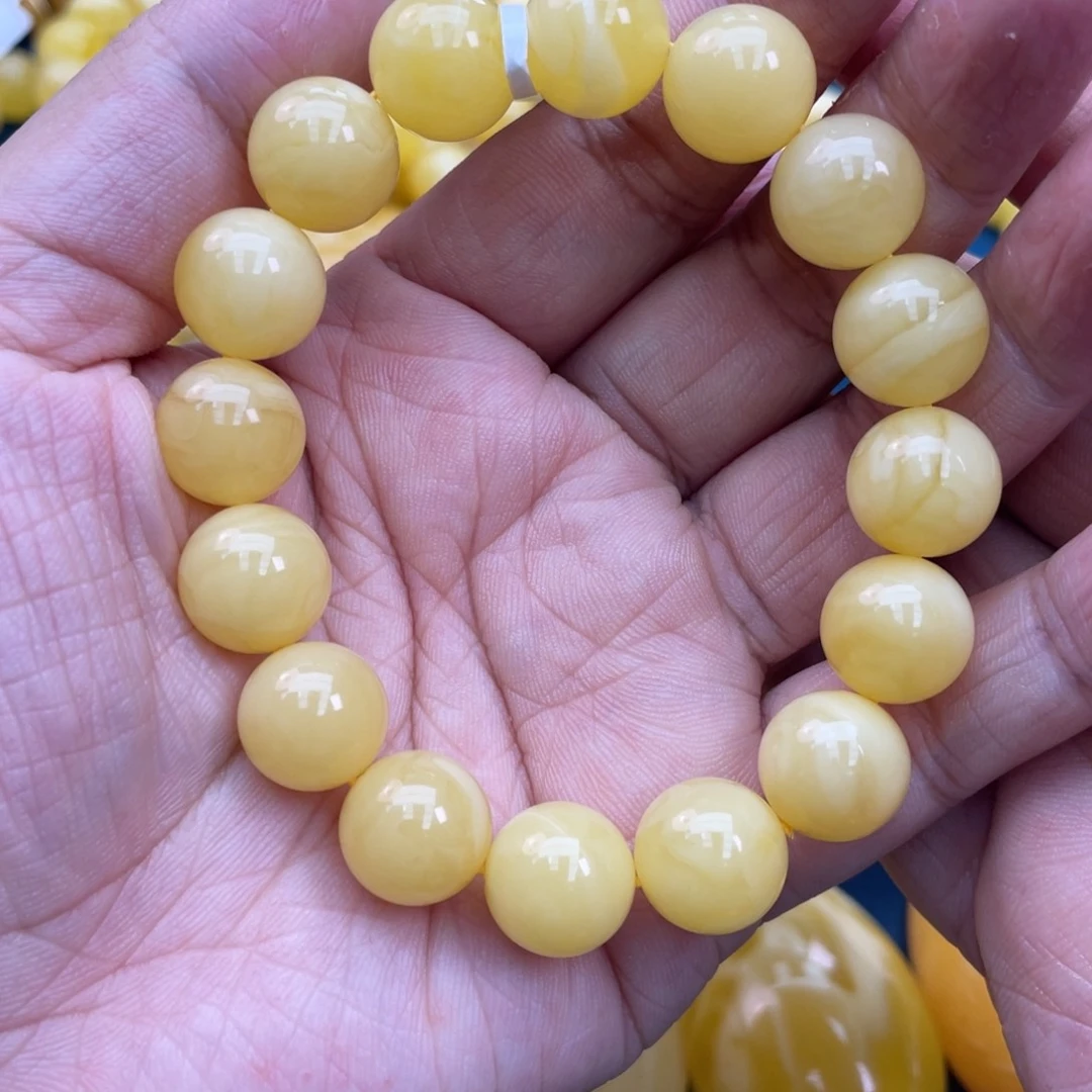 琥珀裸石未镶嵌琥珀蜜蜡12m m