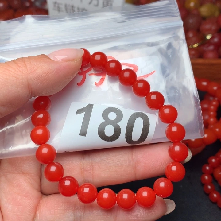 南红玛瑙手链未镶嵌颖*.