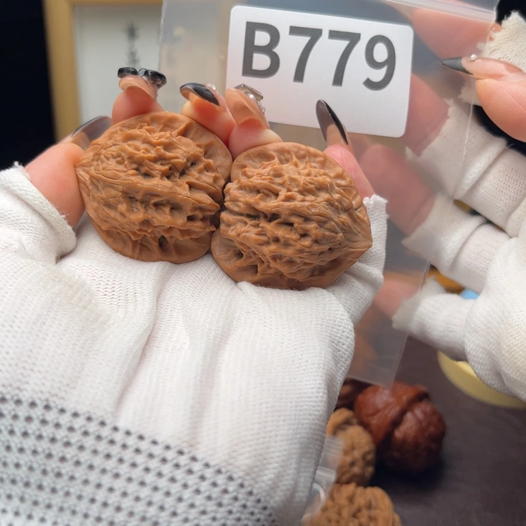 把件文玩核桃38七步沟b779