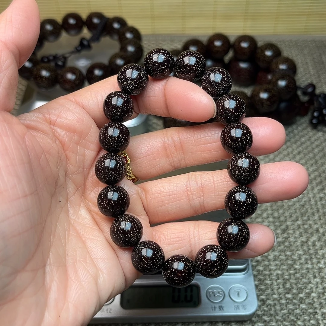 檀香紫檀（小叶紫檀）1.2 17颗 爆星