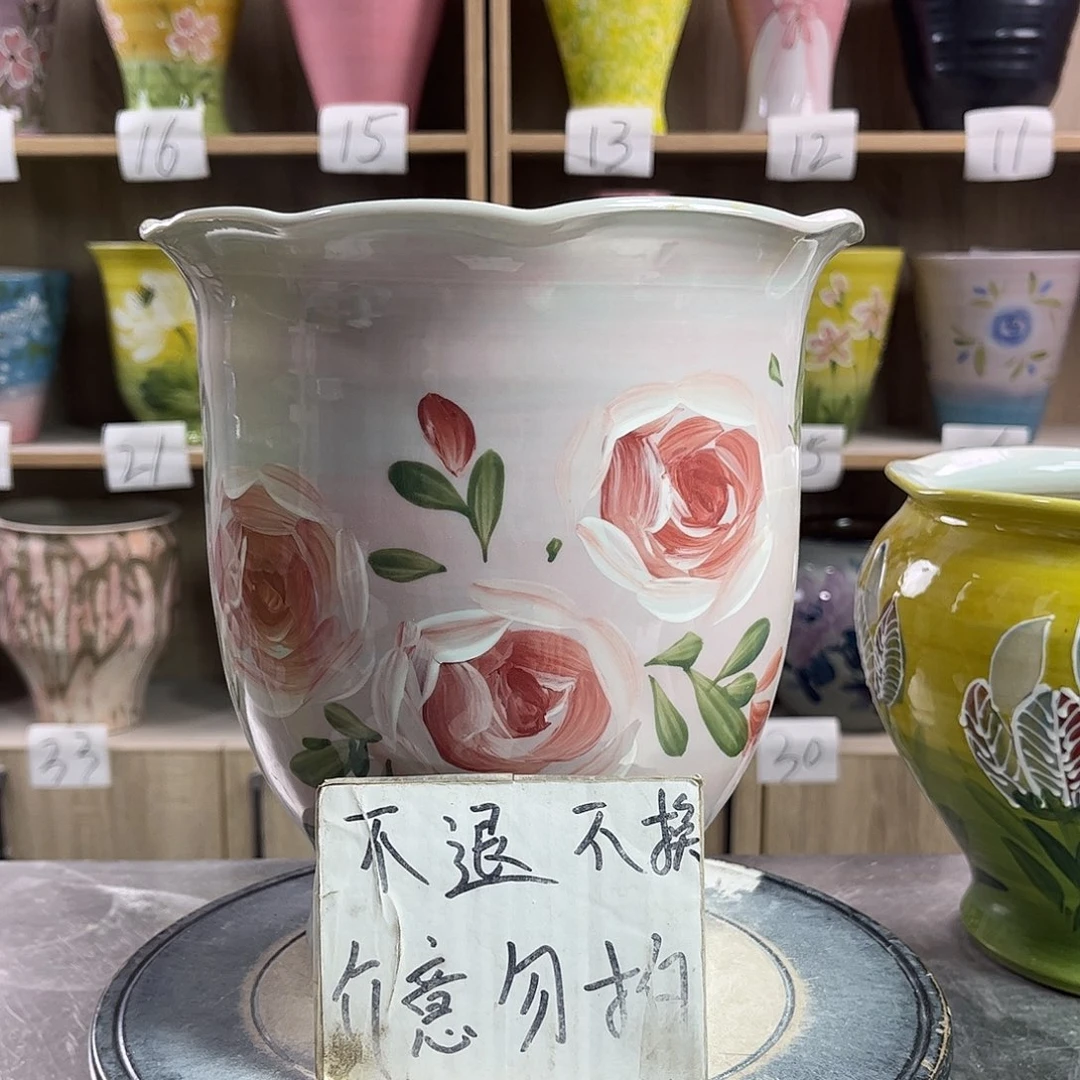 ~***~景德镇陶瓷花盆花盆