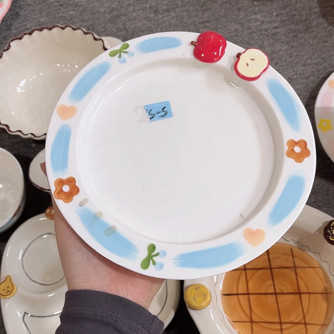 苹果盘子陶瓷餐具系列