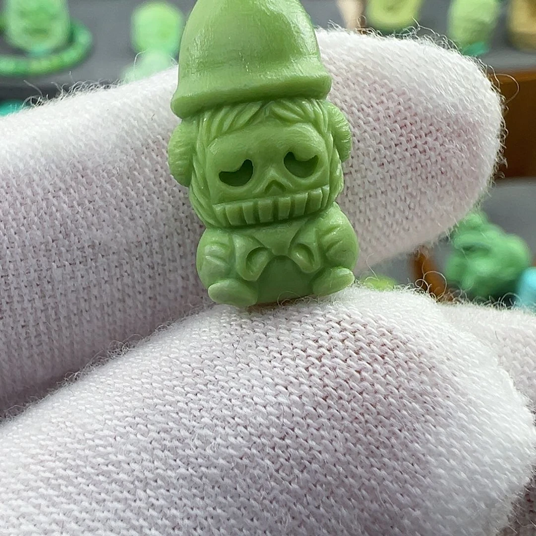 绿松石菜籽黄绿松石Z未镶嵌