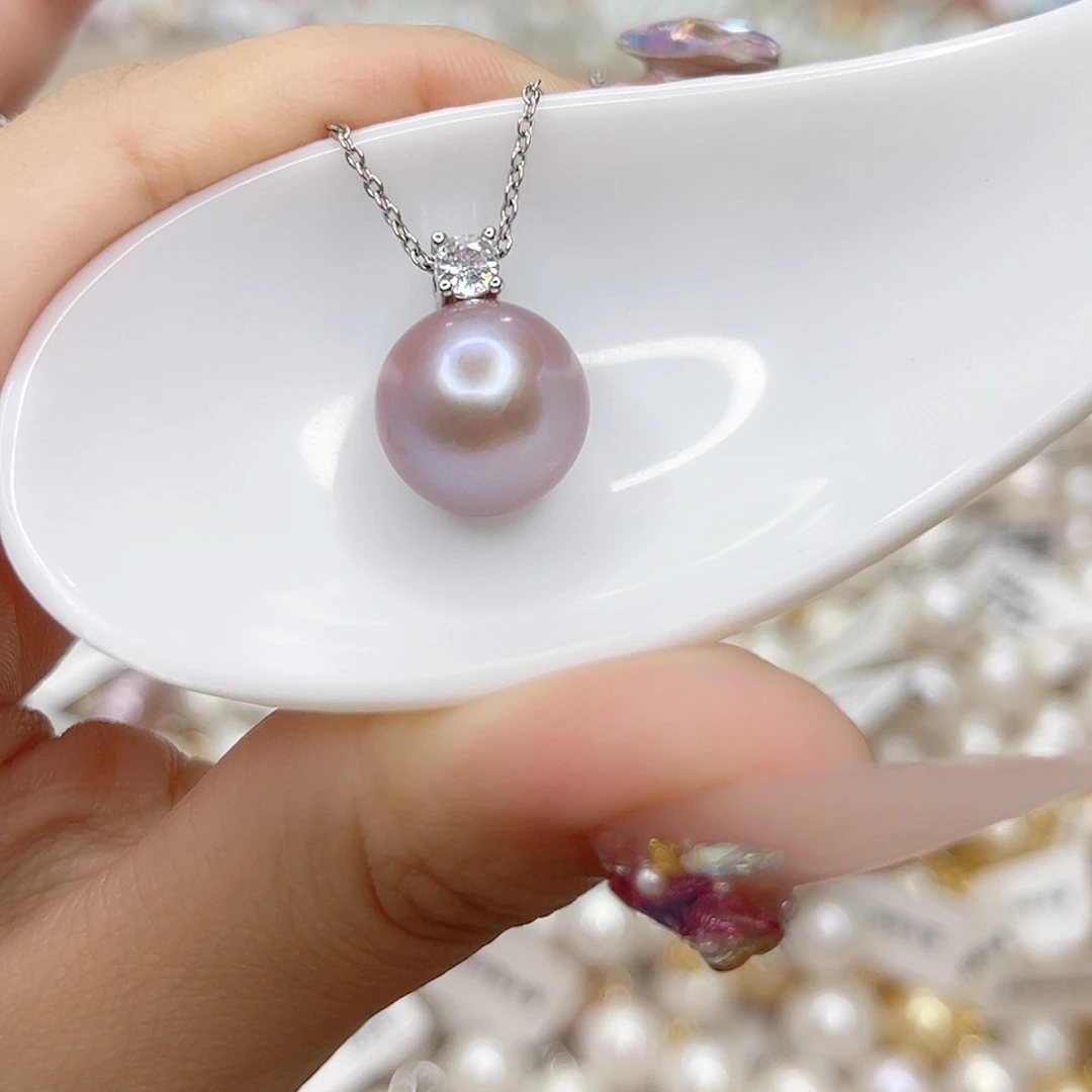 淡水珍珠合金吊坠(赠链)