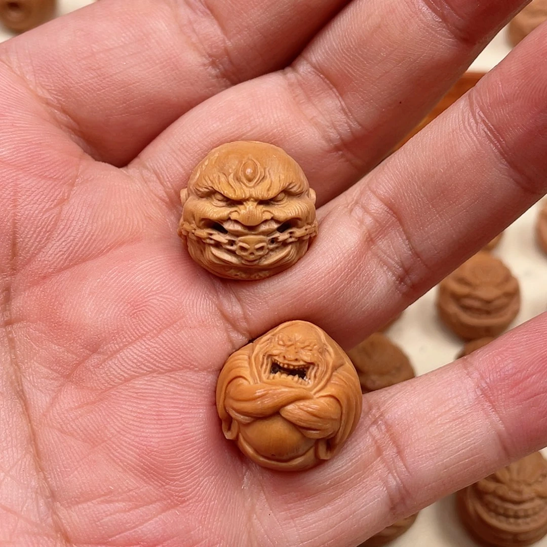 核桃吊坠恶僧系列链条恶僧