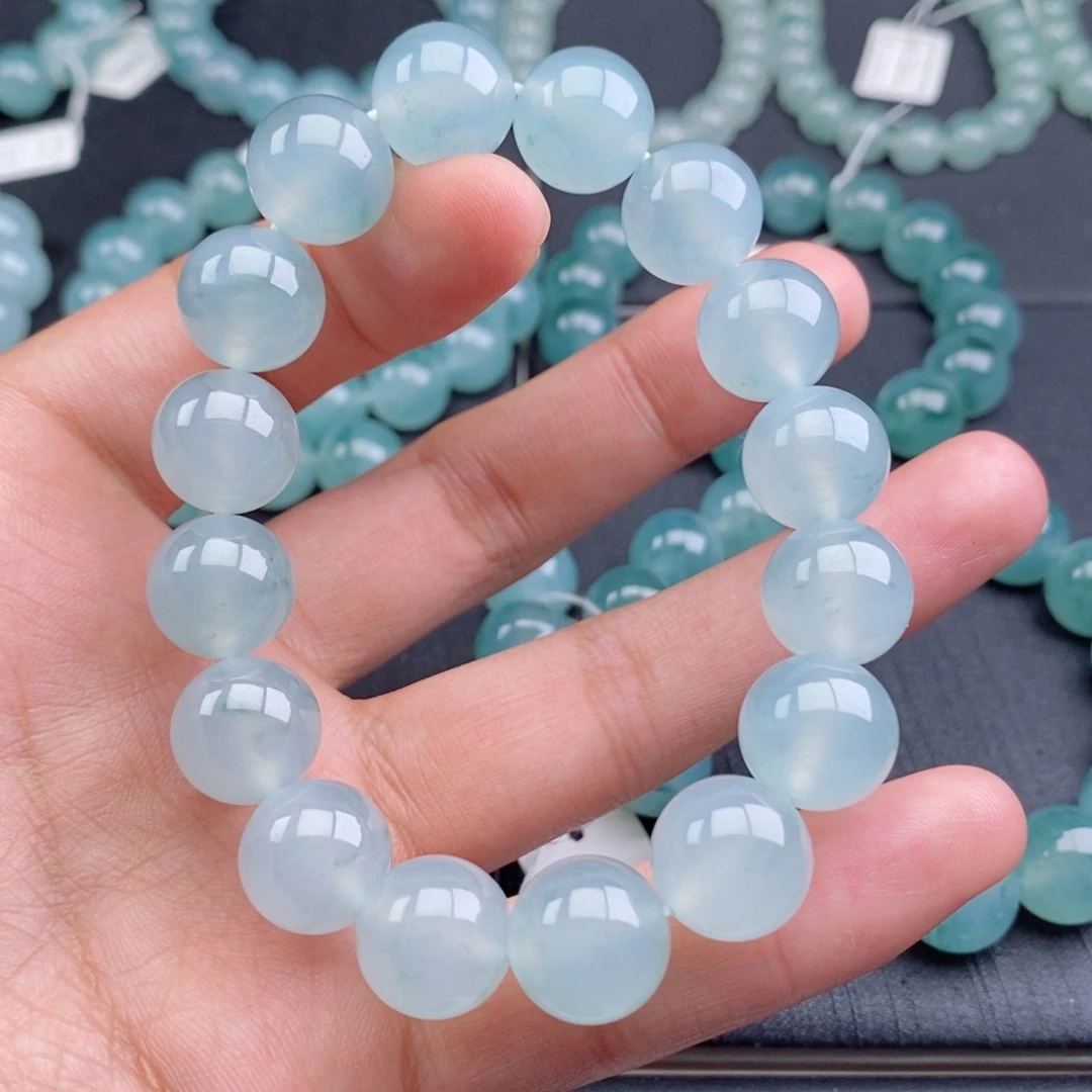 木***木翡翠未镶嵌手串珠串