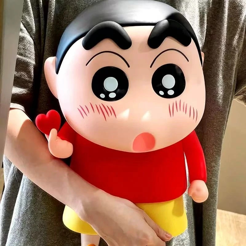 【送小白狗】小新小新手办桌面超大家居电视柜摆件大号摆件