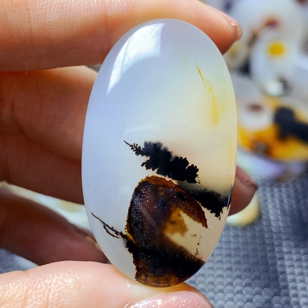 玛瑙/玉髓未镶嵌珠宝半成品