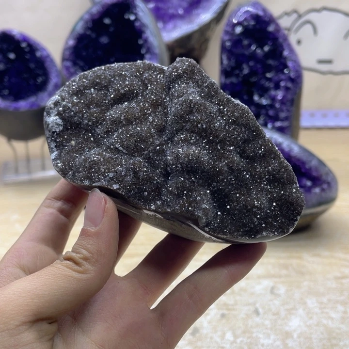 未镶嵌珠宝半成品紫晶