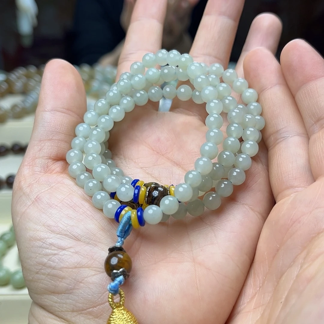 和田玉手链未镶嵌