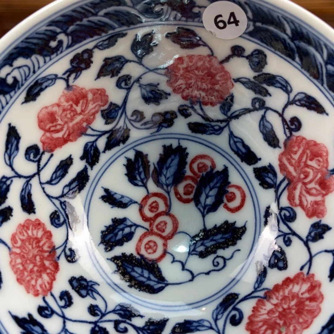 手绘现代茶具非古董