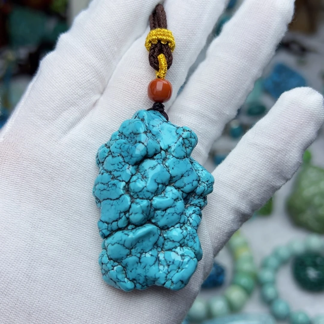 绿松石珠宝奇石未镶嵌