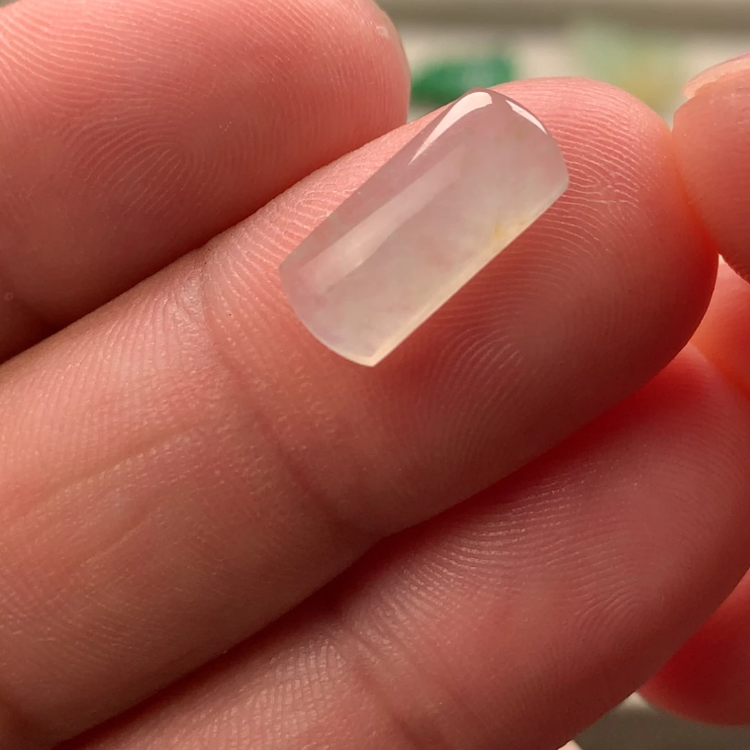 翡翠未镶嵌耳饰翡翠
