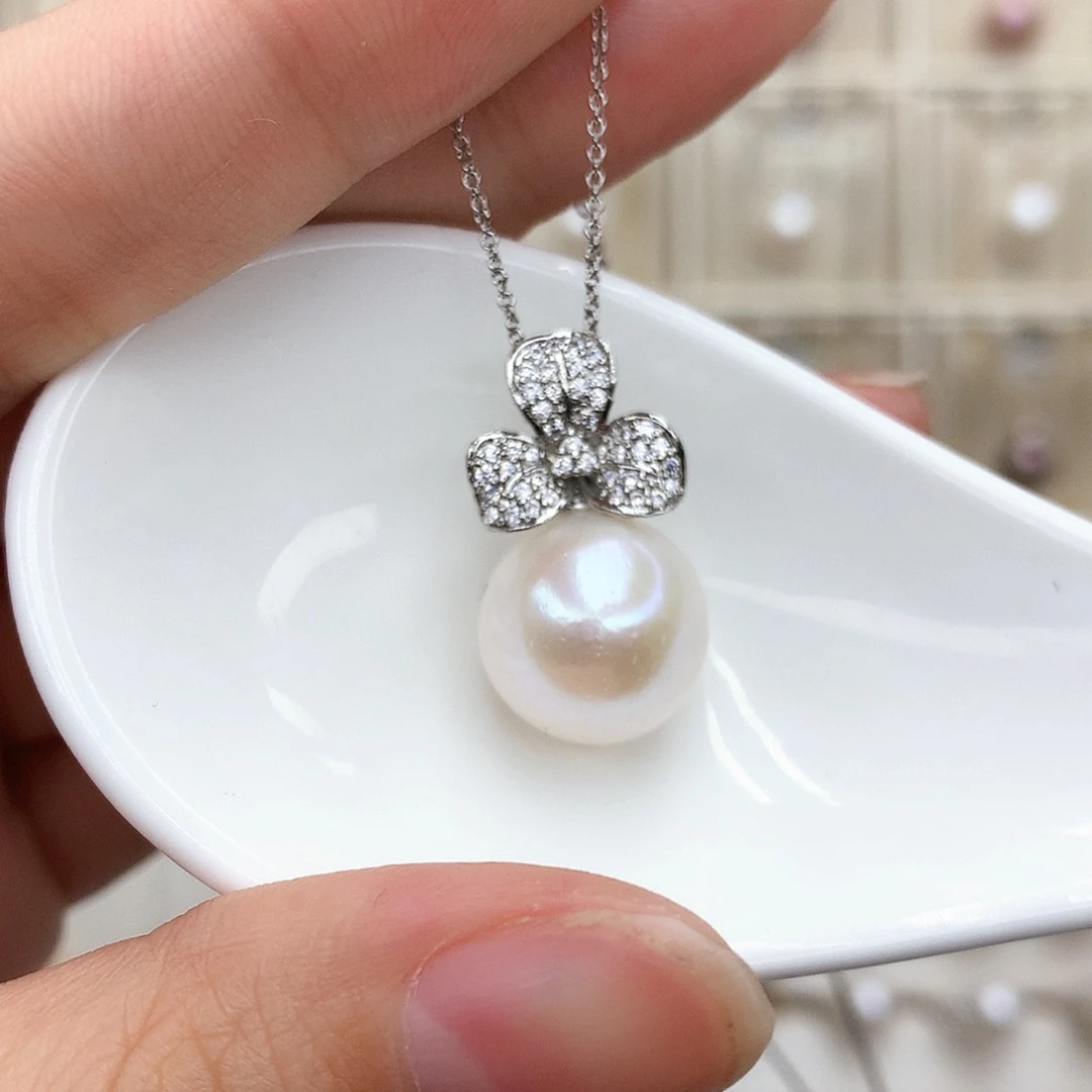 淡水珍珠颈饰合金