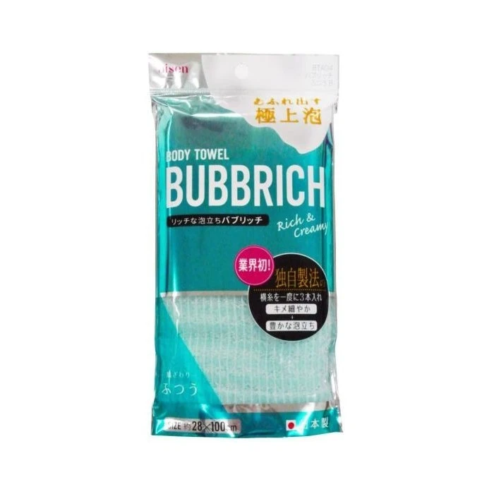 日本进口AISEN 男女通用双面长条搓澡巾