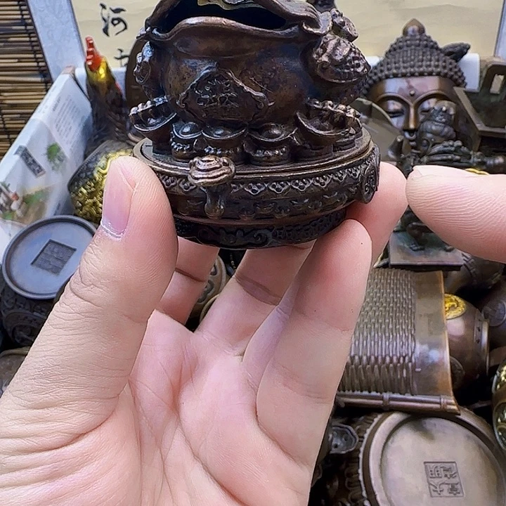 铜器工艺品办公室摆件