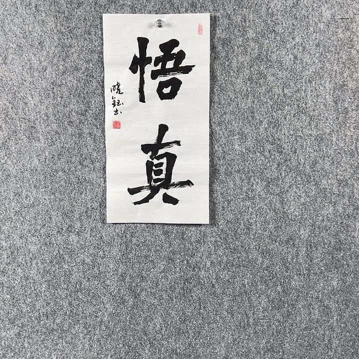 书法张晓钰二平悟真