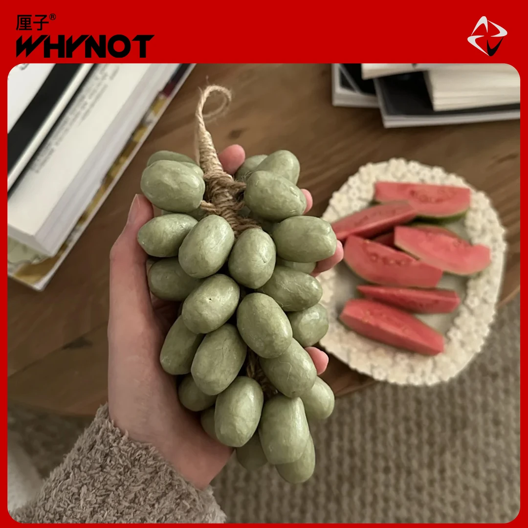厘子【胡彦斌推荐】正版自制仿真青提手工皂葡萄香皂冷制皂沐浴