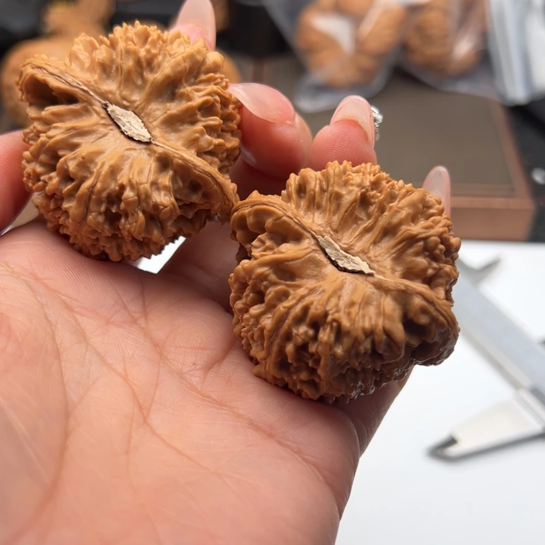 文玩核桃把件和尚头46