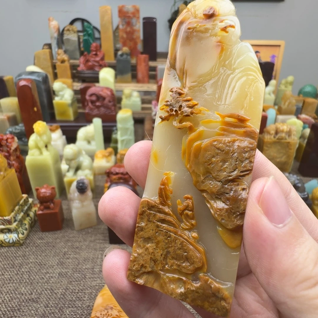 寿山石印石寿山文洋747