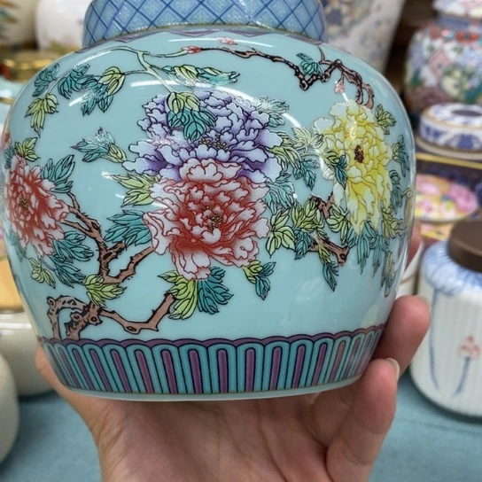 瓷片陶瓷密封罐茶叶罐