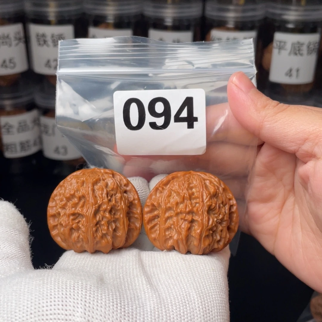 把件文玩核桃43闷白