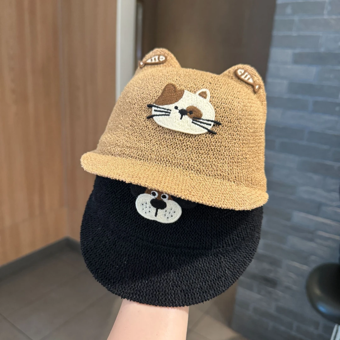 婴儿帽子夏季网款透气男宝宝鸭舌帽婴幼儿遮阳防晒户外草帽男童夏