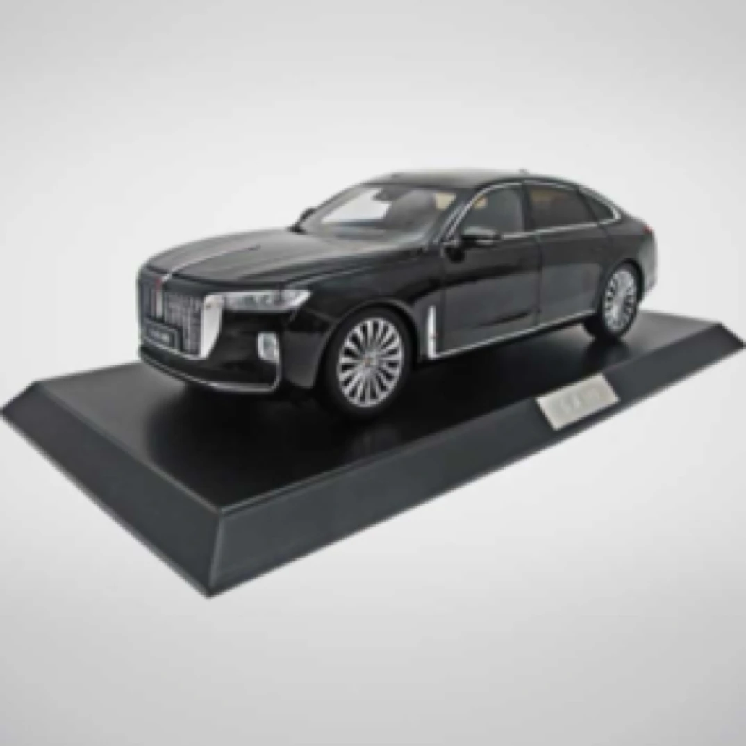 红旗H9车模有底座1:18