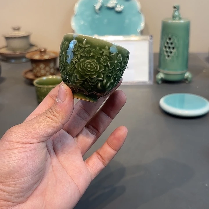 瓷片龙泉青瓷福利青瓷