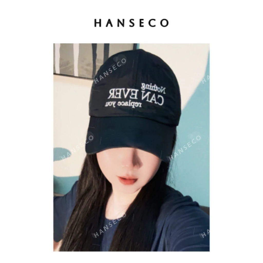 轻薄速干棒球帽休闲吸汗斜阳夏季情侣遮阳2025新款鸭舌帽帽子黑色